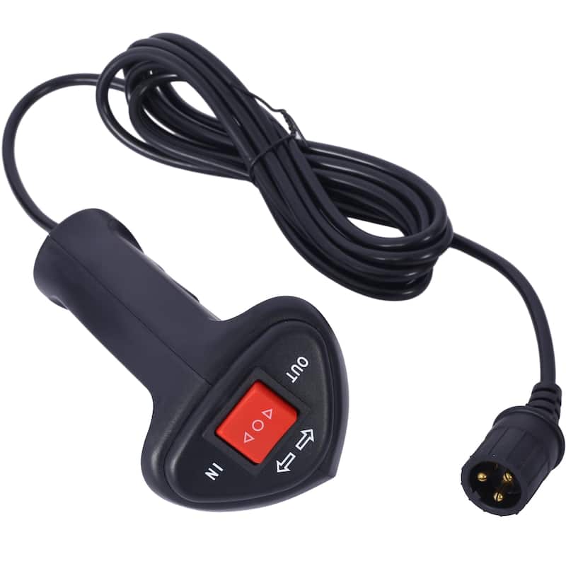 12V Electric Winch with Remote Control and Waterproof Wire Cable