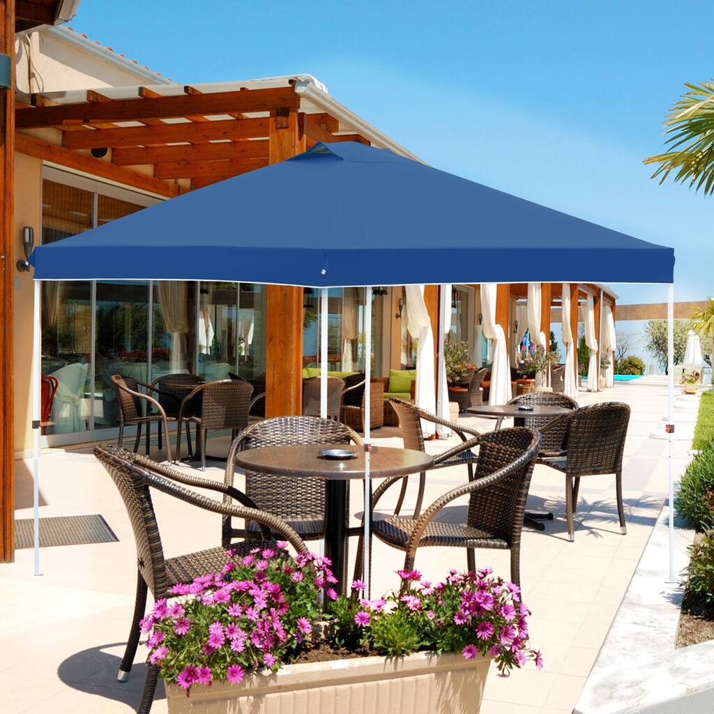 10'x10' Patio Tent Instant Gazebo Canopy with Wheeled Bag