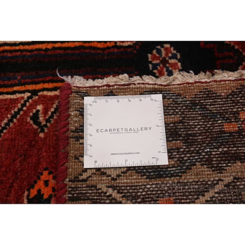 ECARPETGALLERY Hand-knotted Anadol Red Wool Rug - 3'7 x 9'11