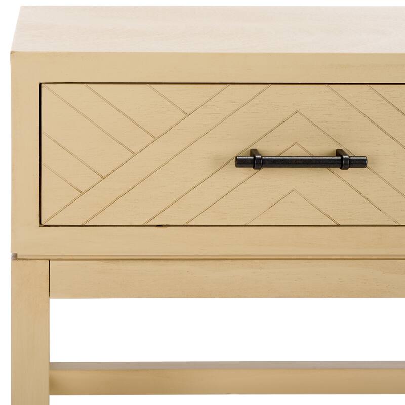 SAFAVIEH Lorraine 2-Drawer Console - 35.5" W x 13" L x 29.5" H - 36Wx13Dx30H