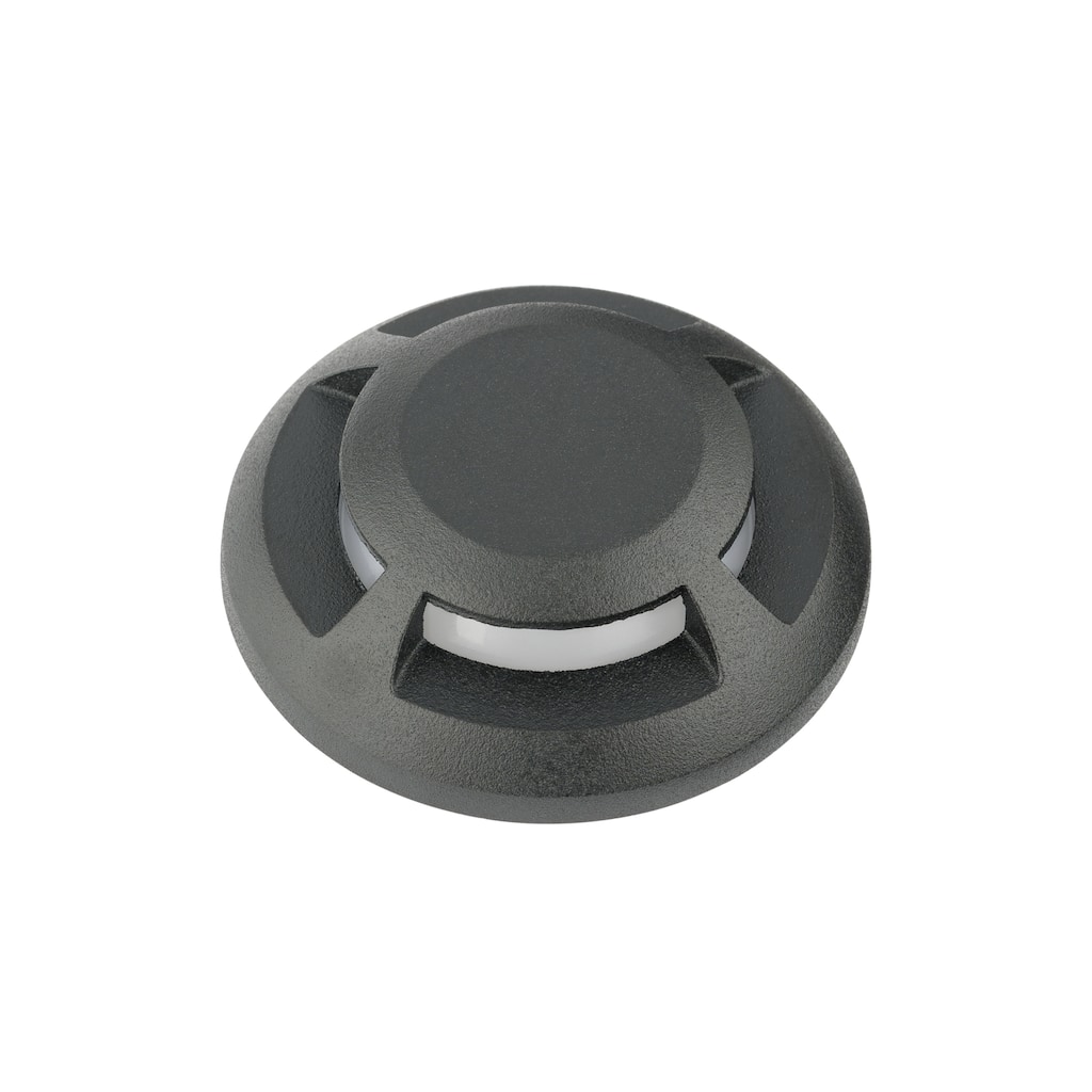 Kichler Lighting LED Mini All-Purpose 4-Way Opening, Landscape Lighting, (.75" x 2.25"), 16145BKB - 0.75