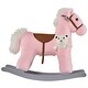 preview thumbnail 29 of 27, Kids Plush Rocking Horse with Authentic Neighing Sounds, Soft Body, and Developmental Benefits, for Toddlers 36 Months+