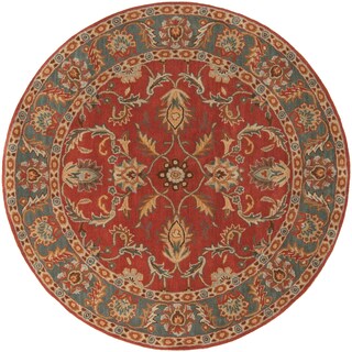 Artistic Weavers Coliseum Hand Tufted Traditional Border Wool Area Rug