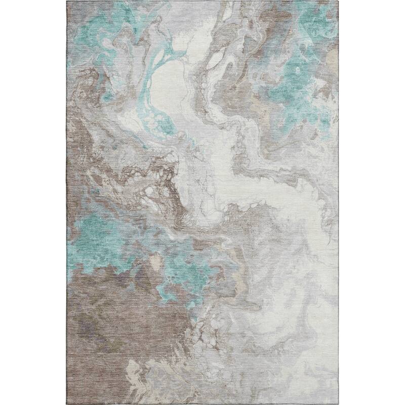 Premium Washable Super Soft Abstract Contemporary Mayfield Rug