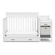 preview thumbnail 6 of 20, Storkcraft Arizona 4-in-1 Convertible Crib and Changer
