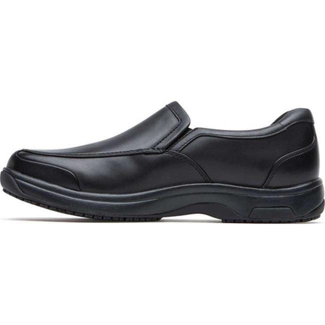 black polishable non slip shoes