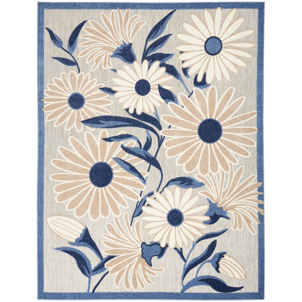 Nourison Aloha Indoor/Outdoor Floral Area Rug