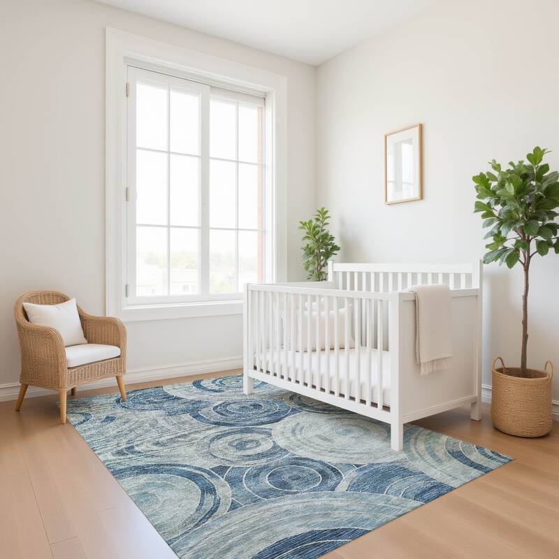 Premium Washable Super Soft Contemporary Mosaic Mayfield Rug