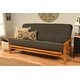 preview thumbnail 19 of 19, Somette High-density Foam Full-size Replacement Futon Mattress Only Linen Charcoal