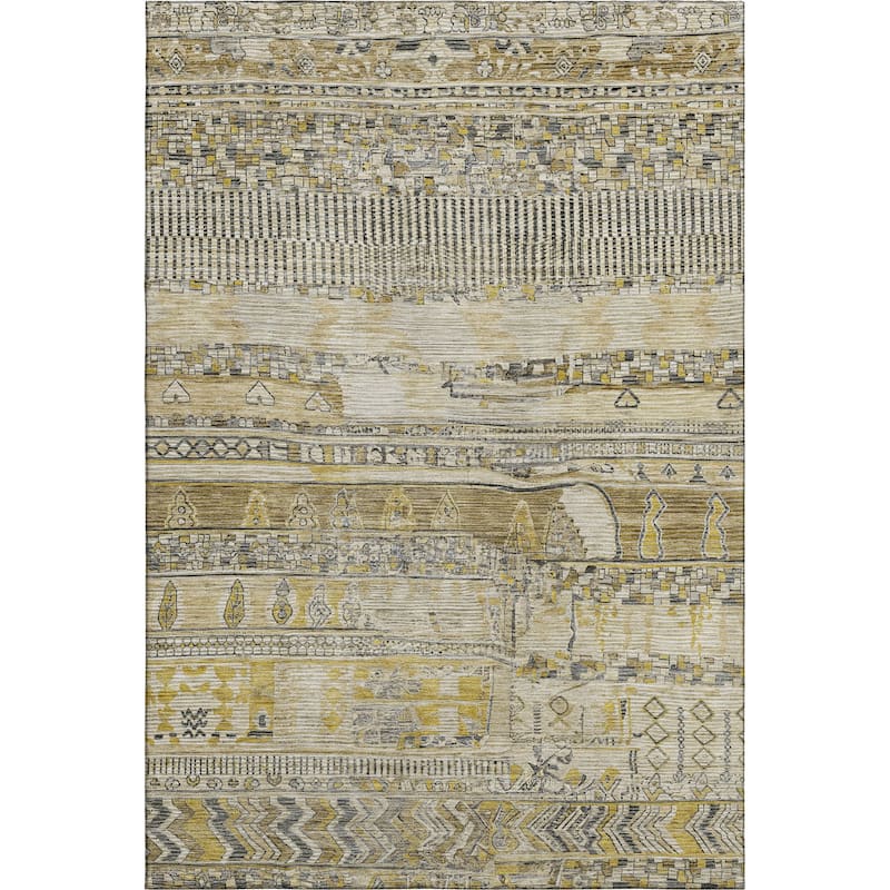 Premium Washable Super Soft Modern Global Mayfield Rug