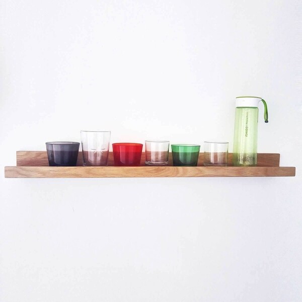 Rustic wood Storage Display Wall Mount Floating Shelves