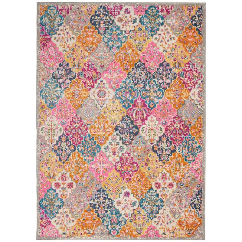 Nourison Passion Moroccan Medallion Area Rug