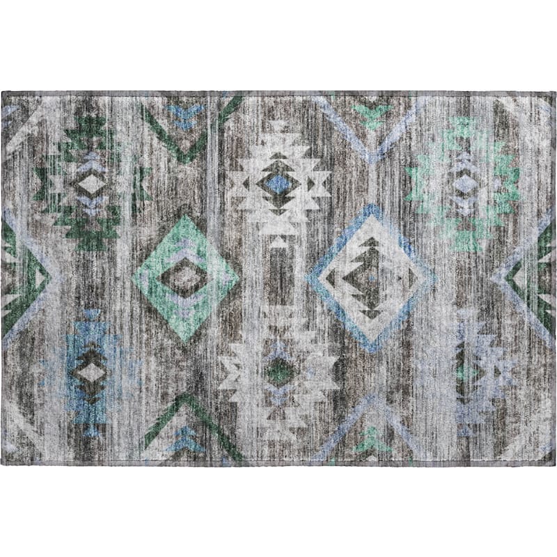 Premium Washable Super Soft Tribal Boho Mayfield Rug