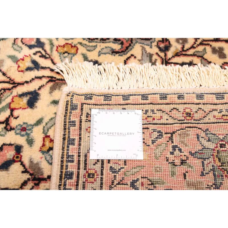 ECARPETGALLERY Hand-knotted Kayseri Cream Wool Rug - 5'1 x 7'10