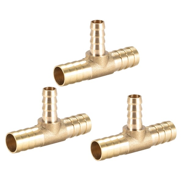 12mm Hose Barb x 10mm Hose Barb Brass Barbed Pipe Fitting Reducer Coupler Connector Adapter For Fuel Gas Water 12mm Hose Barb x 10mm Hose Barb Brass Barbed Pipe Fitting Reducer Coupler Connector Adapter For Fuel Gas Water