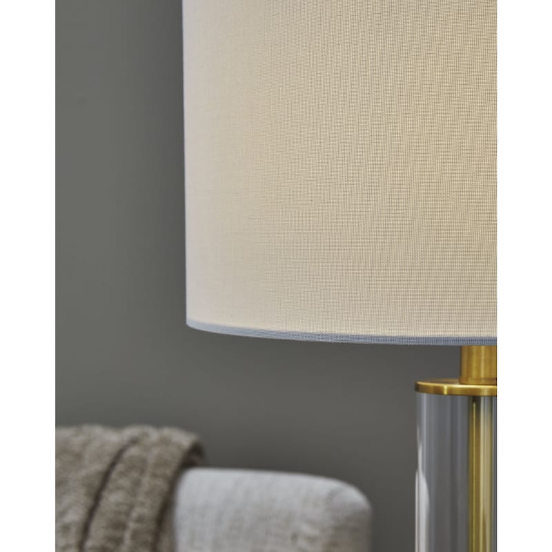 Signature Design by Ashley Orenman Brass Table Lamp (Set of 2) - 14"W x 14"D x 30"H