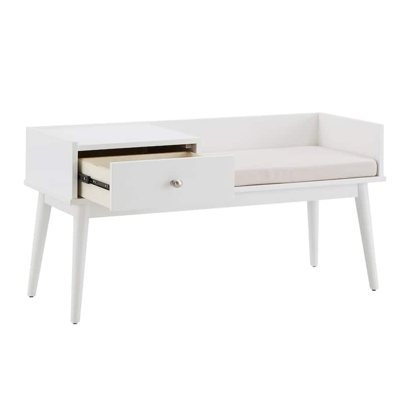 Niklas 1-drawer Cushioned Entryway Bench iNSPIRE Q Modern