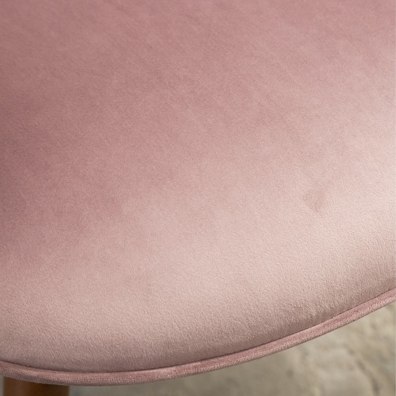 Mauve 30" Polyester Button Tufted Accent Chair