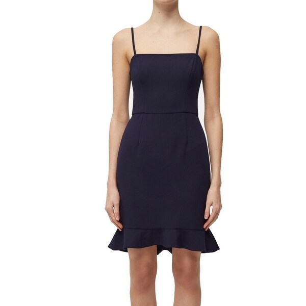 french connection navy blue dress