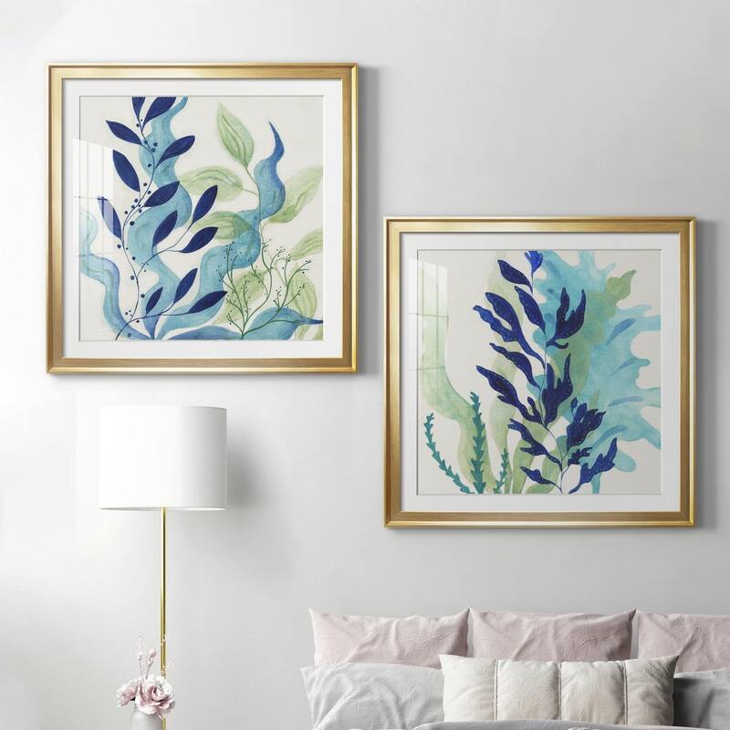 Blue Coral I Premium Framed Print - Ready to Hang