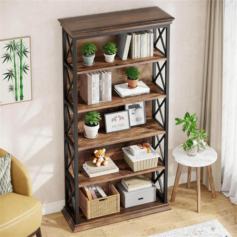 Industrial Art Bookcase
