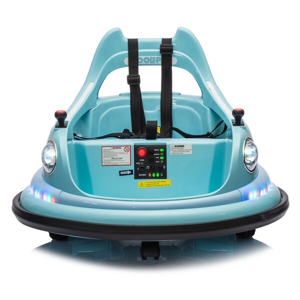 Christmas Gift 12V Bumper Car for Kids with Remote Control, 360