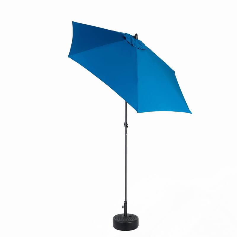 9FT Patio Umbrella with Push Button Tilt and Crank(Base Not Included)