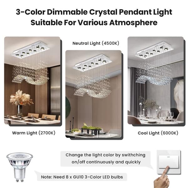 Black Modern Raindrop Crystal Chandelier For Dining Room Table Black Modern Raindrop Crystal Chandelier For Dining Room Table
