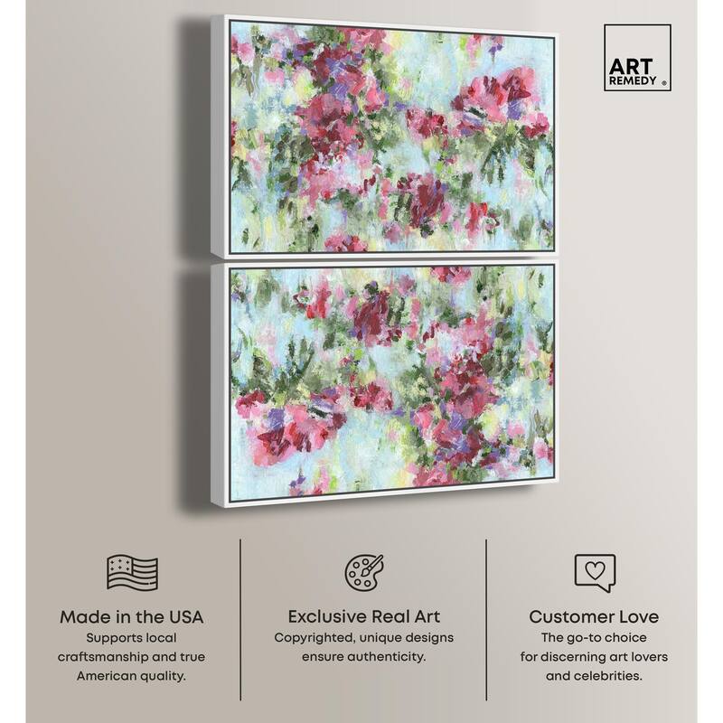 Elegant Woman Sparkle Canvas by Art Remedy