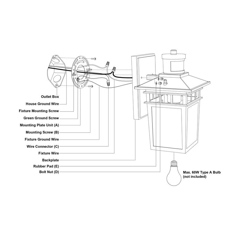 Vaxcel Lighting T0728 Ridge 11" Tall Outdoor Wall Sconce with Seedy