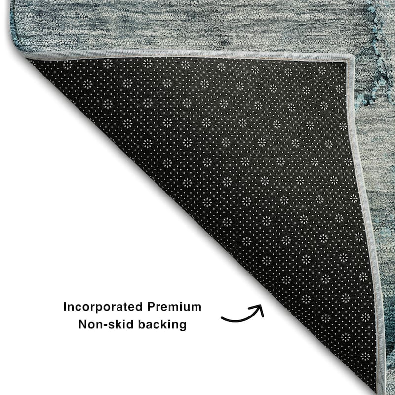 Premium Washable Super Soft Abstract Marble Mayfield Rug