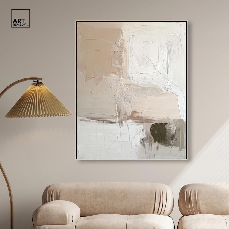 Gentle Strokes of Nature I Canvas by Art Remedy