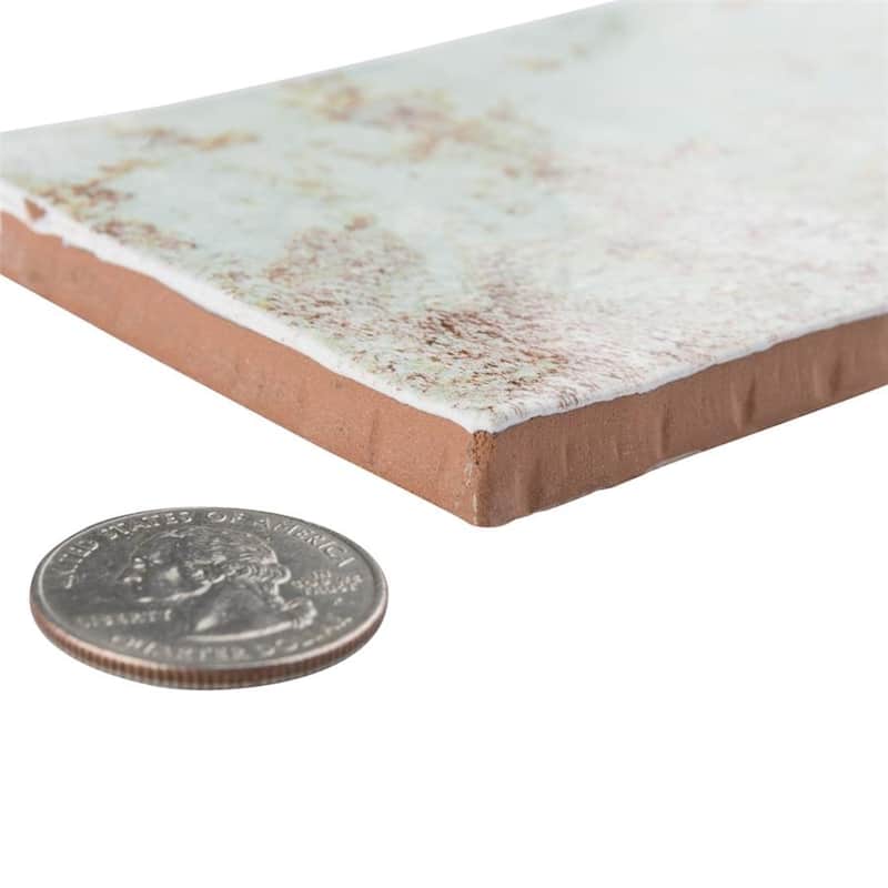 Merola Tile Biarritz Green 3" x 6" Ceramic Wall Tile