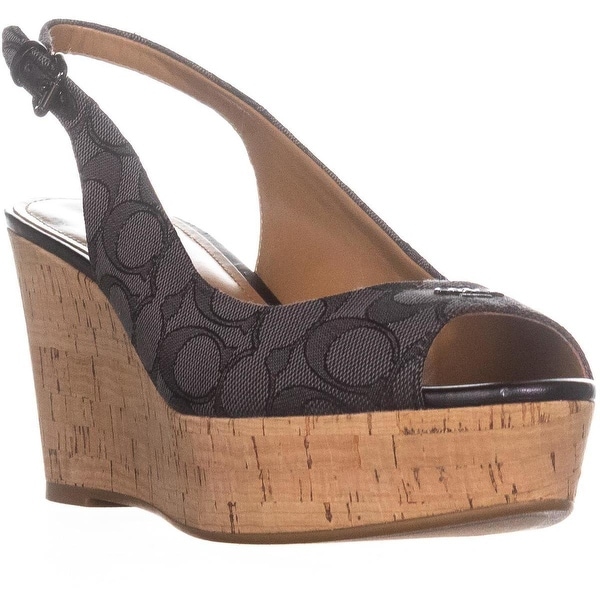 coach espadrilles wedge