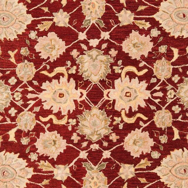 SAFAVIEH Anatolia Angeline Traditional Oriental Hand-spun Wool Rug