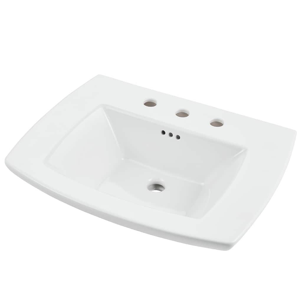 American Standard Edgemere Sink Top 8In Ctr -White (0445.008.020)