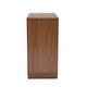 preview thumbnail 18 of 26, Wood Accent Cabinet Sideboard Buffet with Rattan Doors