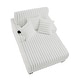 preview thumbnail 39 of 53, 41.7" W Upholstered Plush Corduroy Chaise Lounge with Pillows