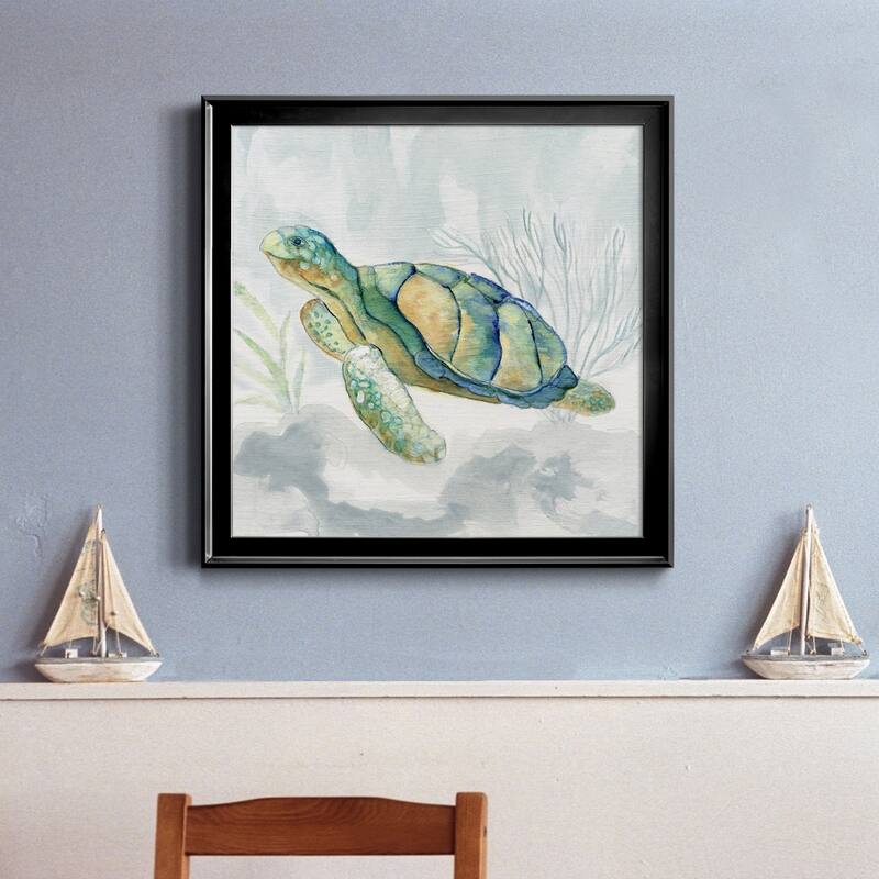 Jungle Tiger-Framed Canvas - Ready to Hang