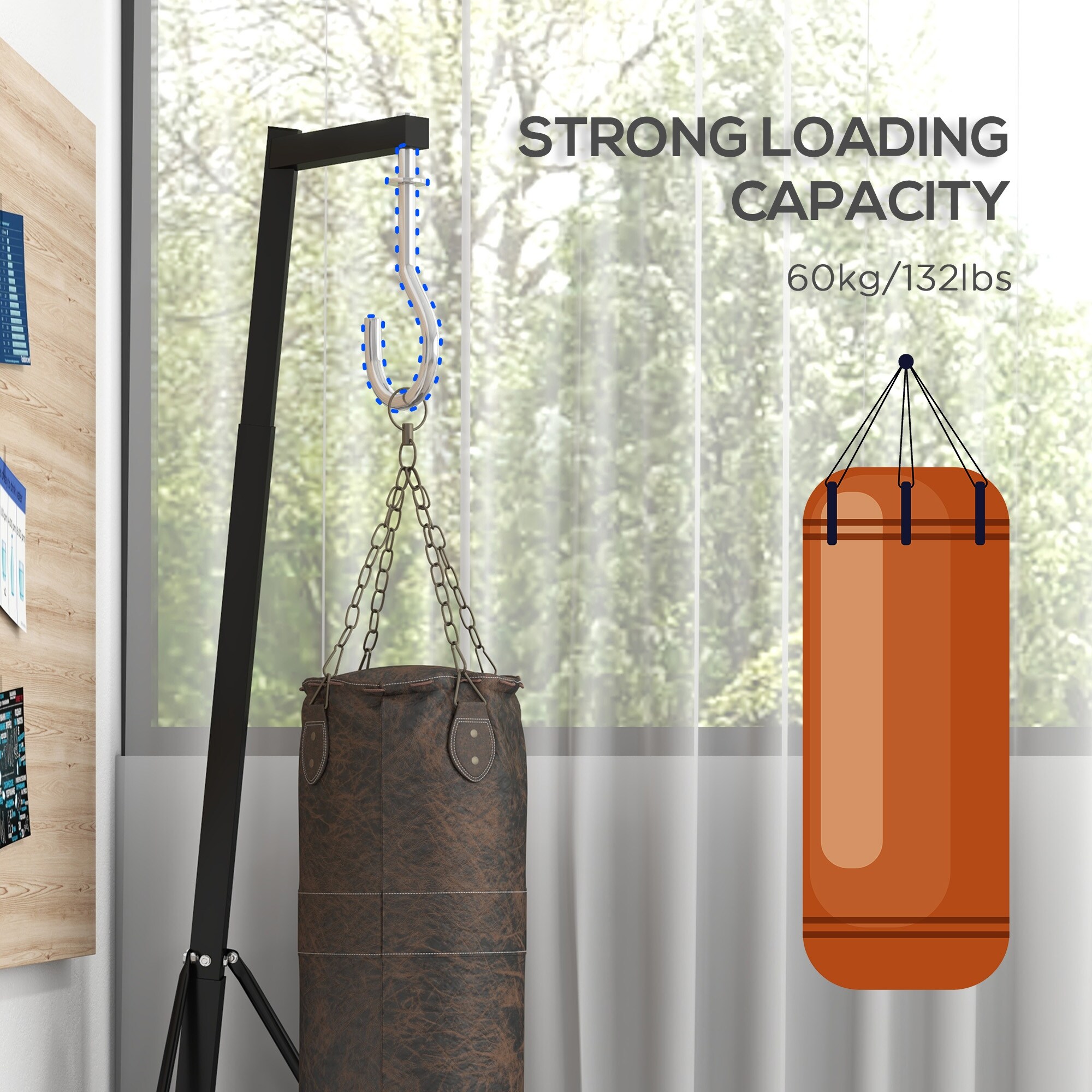 Second hand freestanding punch bag hot sale