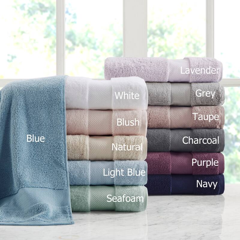 Madison Park Signature Turkish Cotton 6-piece Bath Towel Set