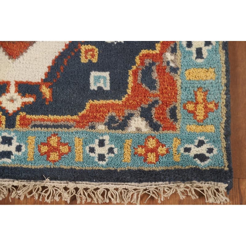 Heriz Serapi Oriental Runner Rug Handmade Wool Carpet - 2'7" x 8'0"