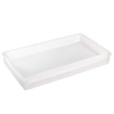 Frosty Glass Tray - Frost/Clear