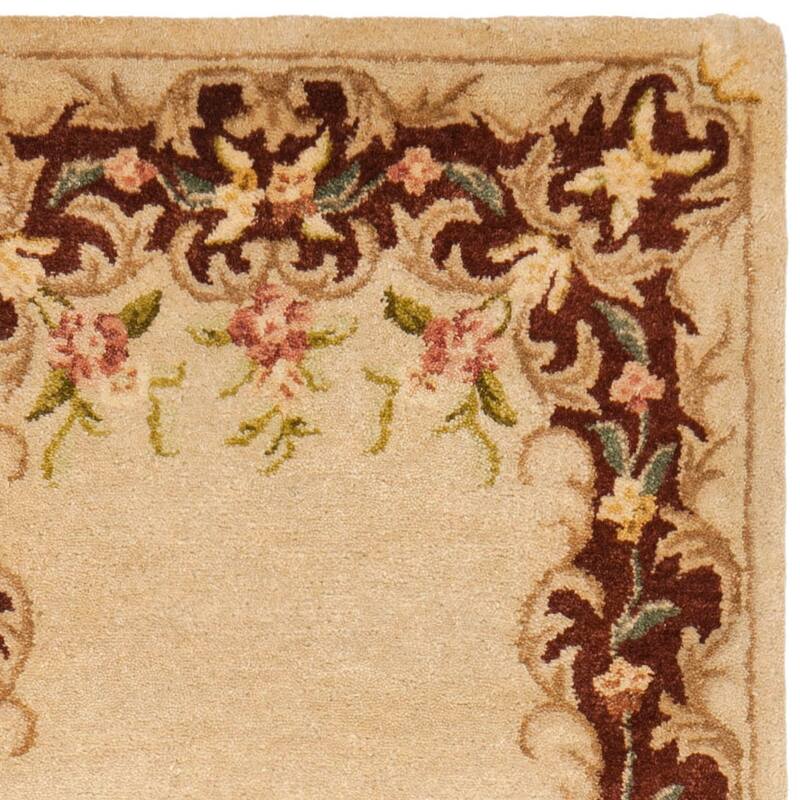 SAFAVIEH Handmade Bergama Achsah Oriental Hand-spun Wool Rug