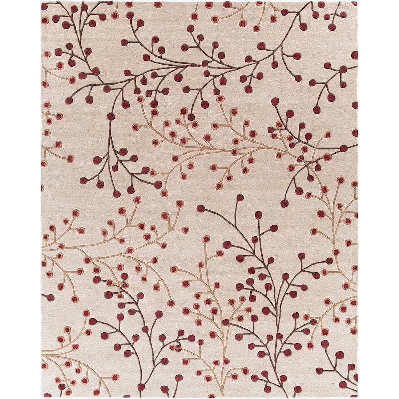 Livabliss Athena French Country Floral & Botanical Hand Tufted Area Rug