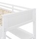 preview thumbnail 30 of 45, Twin Wood Loft Bed with Desk, Drawers & Shelves - Space-Saving Design