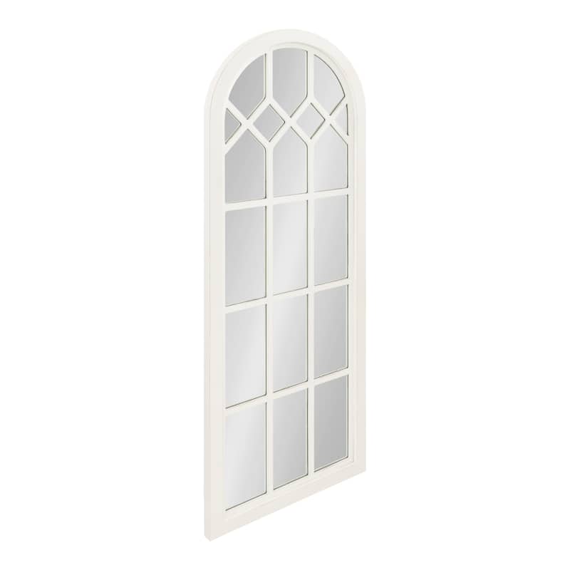 Kate and Laurel Gilcrest Windowpane Framed Mirror - 18x47