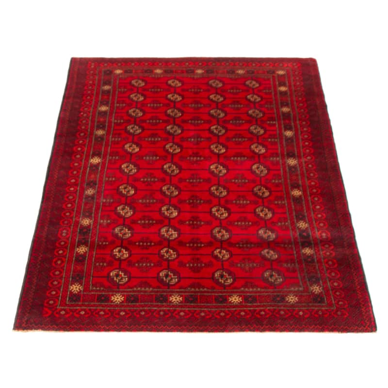 Teimani Red Rug 4'0" x 6'0" - 4'0 x 6'0