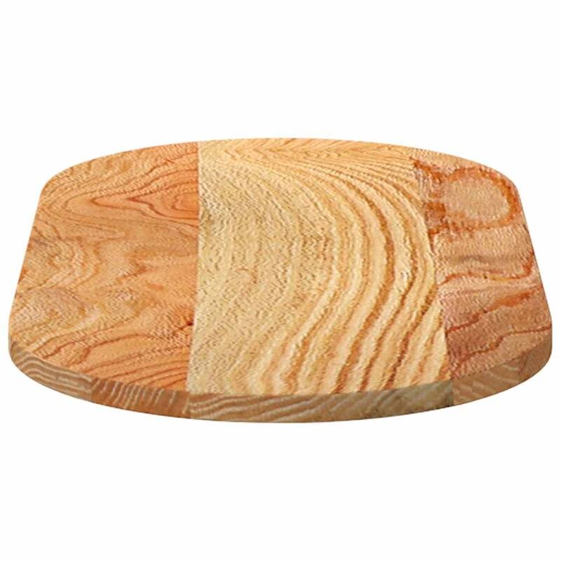 vidaXL Table Top Light brown Solid oak wood 31.5x15.7 in Durable - 31.5 x 15.7 in