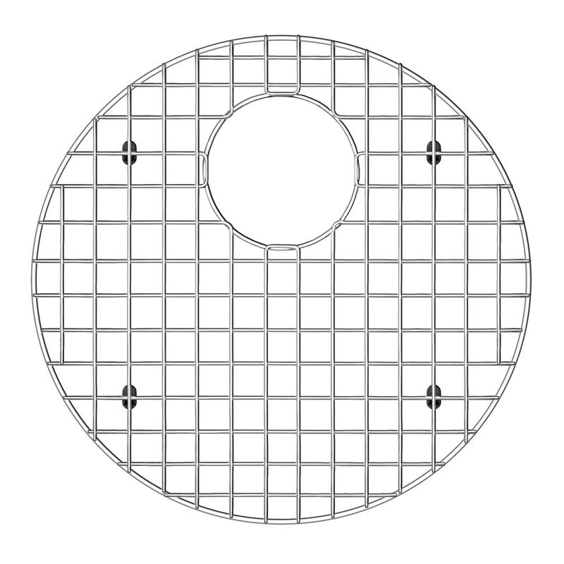 Whitehaus Matching Grid for Model WHNDA16 - Stainless Steel - Stainless Steel